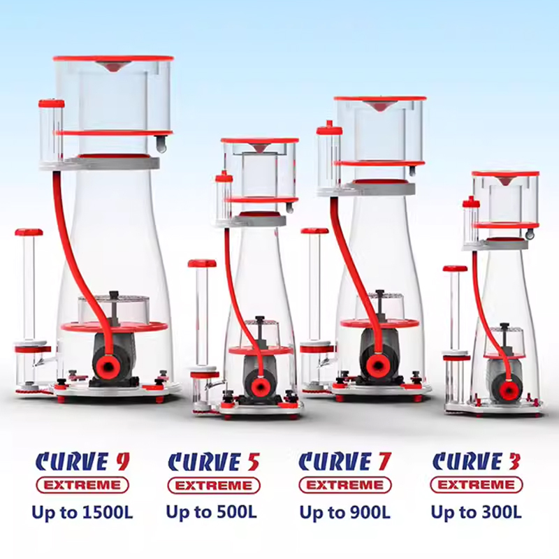 Marine Aquarium Overflow - 220-240V 50Hz burbuja mago curva extrema