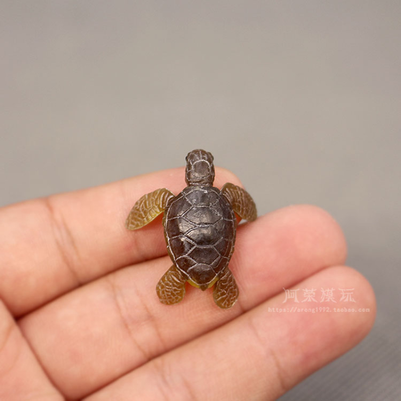 Marine Aquarium Japan - Modelo de tortuga marina, adornos de