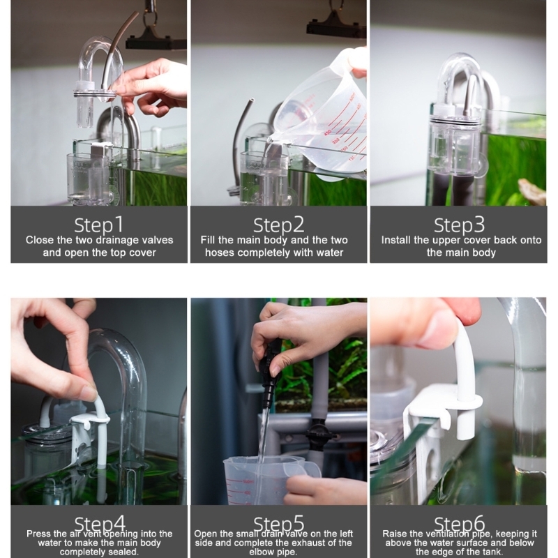 Marine Aquarium Overflow - Cambiador agua automático para acuario 37ME