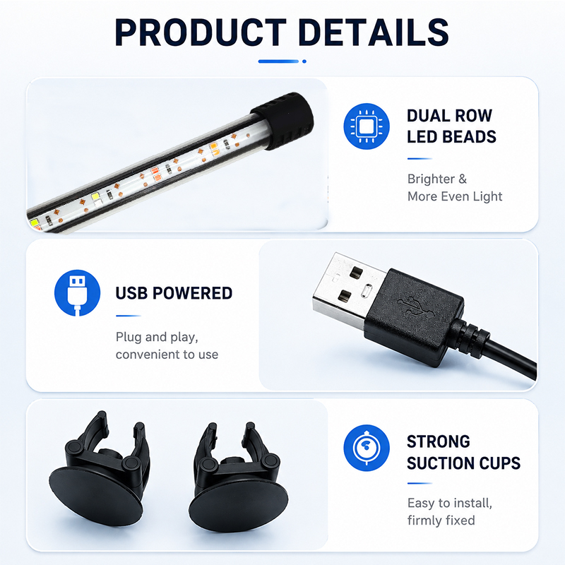 Tira de luces LED para acuario - Marine Aquarium Nano reseña y precio