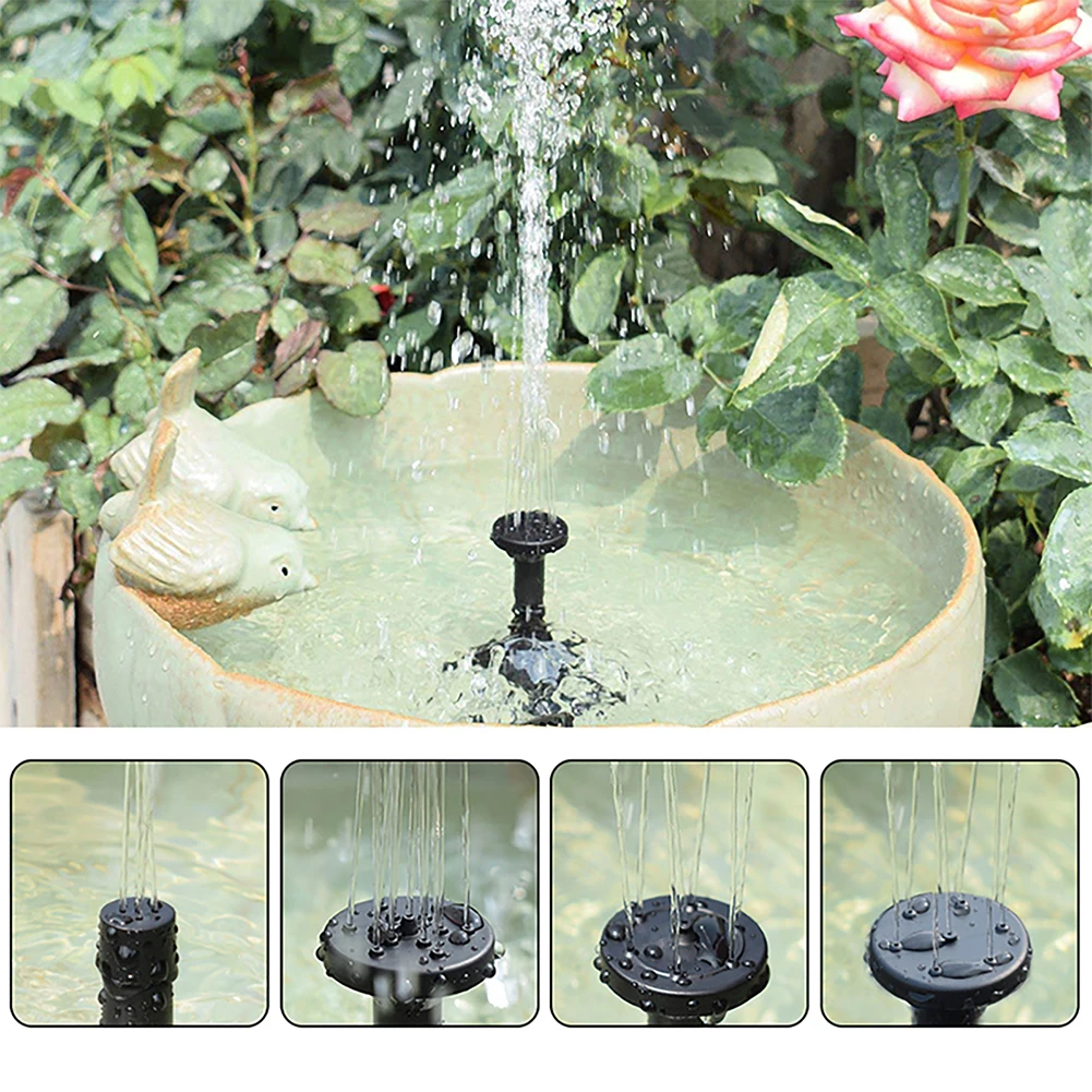 Bomba de fuente de agua Solar  - Marine Aquarium Equipment reseña y precio