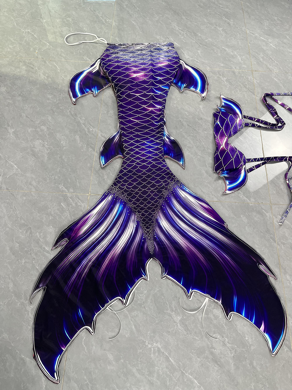 Disfraz colorido de cola de si - Aquarium Marine reseña y precio