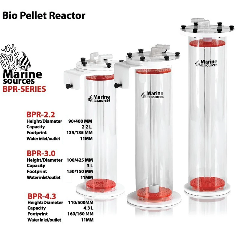 Fuentes marinas BRP1.0, BPR2.2 - Marine Aquarium Overflow reseña y precio
