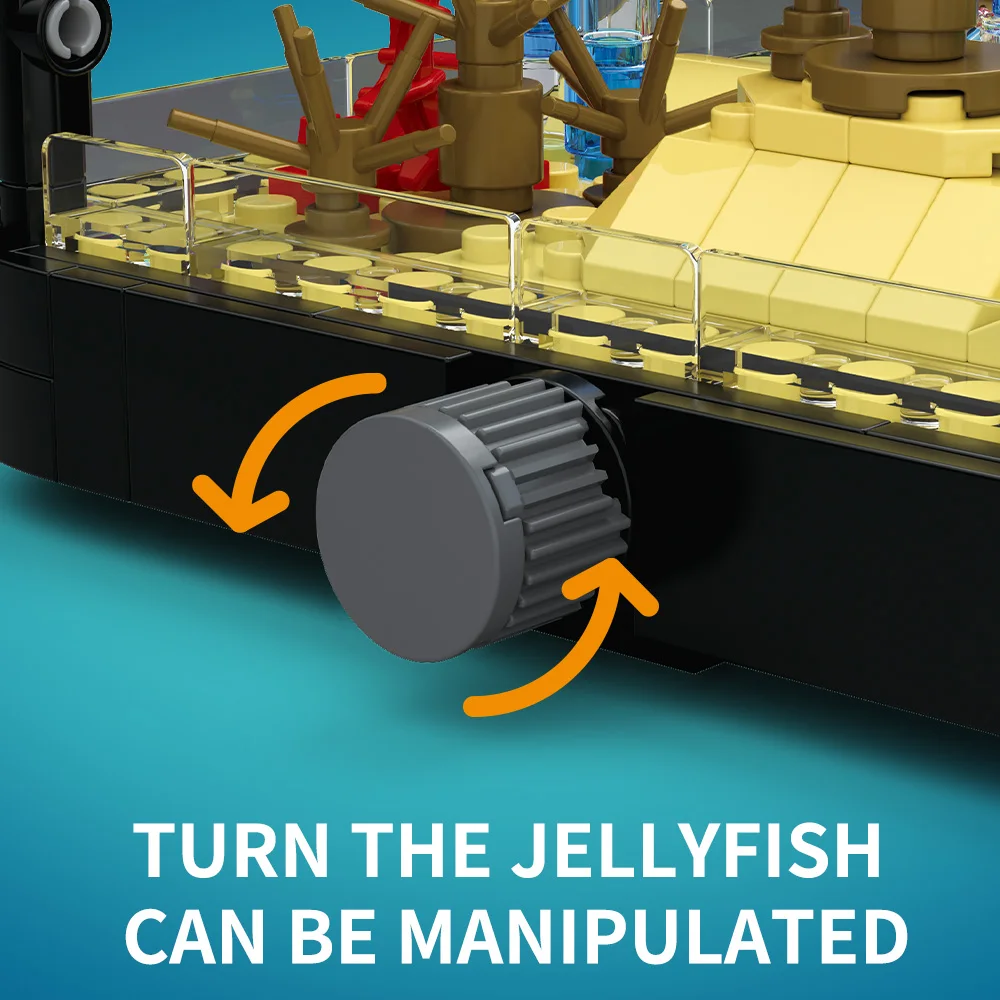 Juego de bloques de construcci - Aquarium Marine reseña y precio