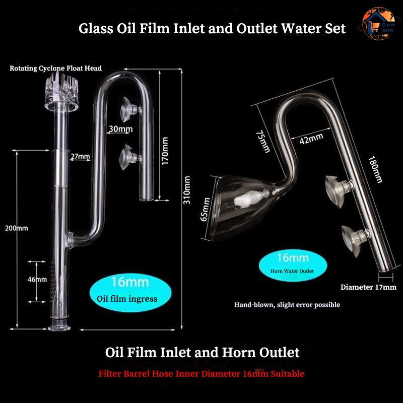 Tubería de vidrio Lily Pipe pa - Marine Aquarium Overflow reseña y precio